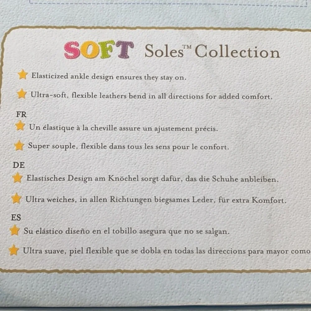 Robeez‎ Soft Soles Shoes NESTING NELLIE PLUM 5-6 Yr